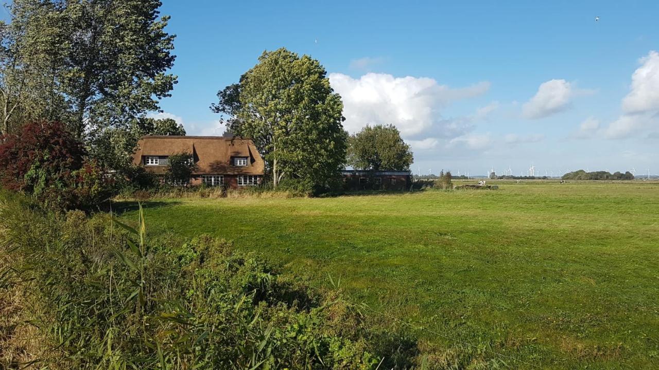 Ferienwohnung Diekblick - Kleiner Deichhof Hattstedtermarsch Luaran gambar