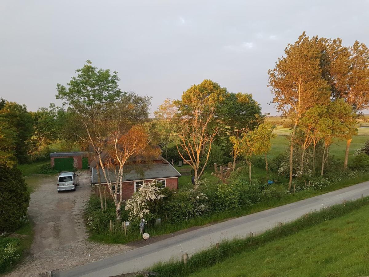 Ferienwohnung Diekblick - Kleiner Deichhof Hattstedtermarsch Luaran gambar