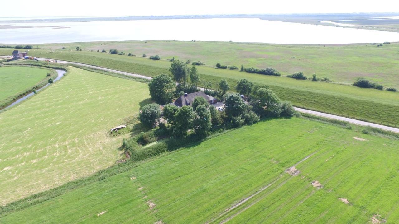 Ferienwohnung Diekblick - Kleiner Deichhof Hattstedtermarsch Luaran gambar